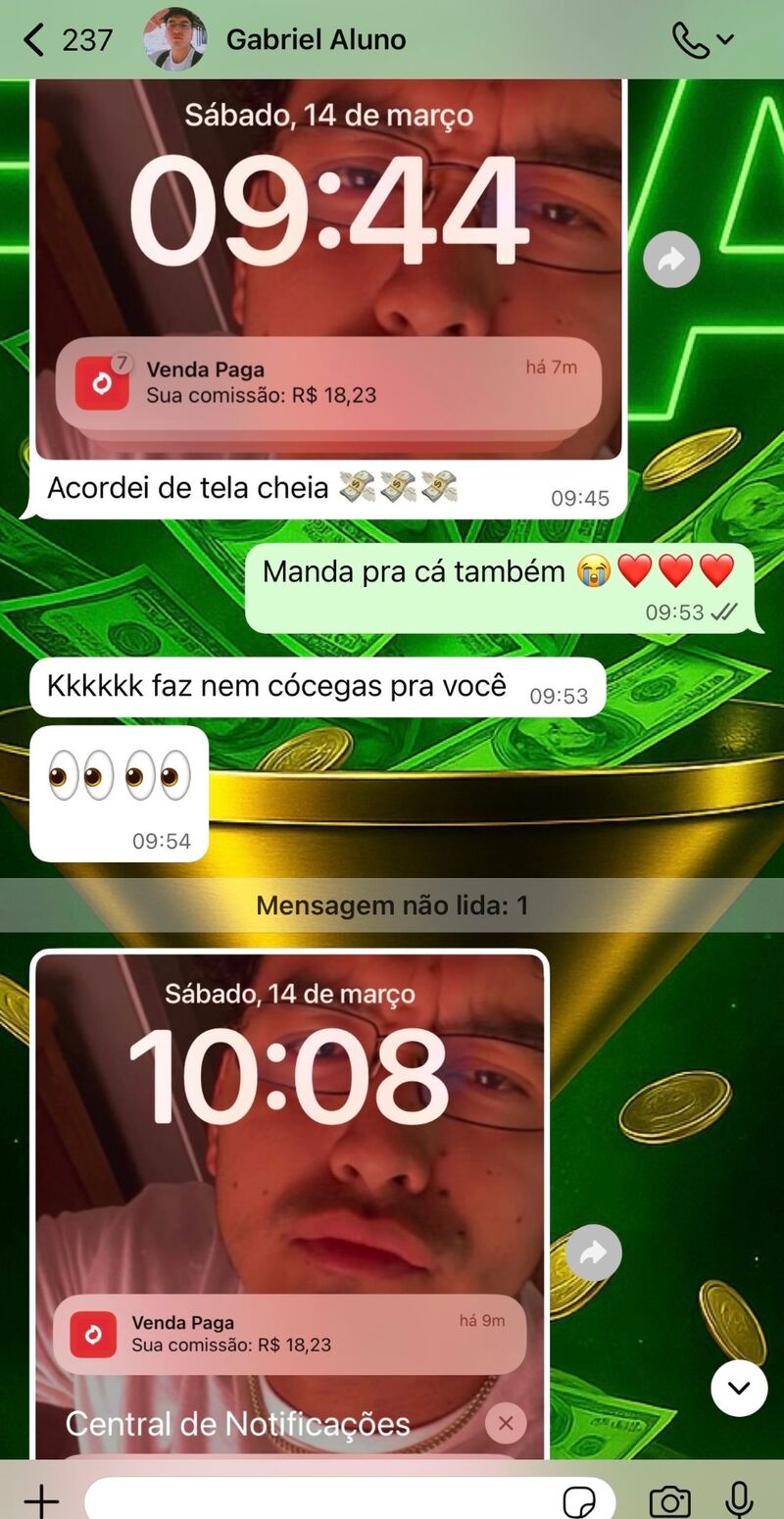 Cliente do software - print 3