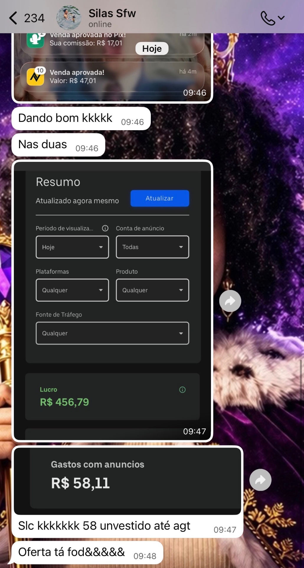 Cliente do software - print 8